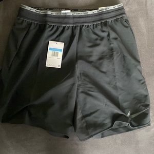 Black NikePro Training Running Shorts